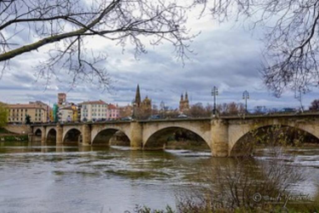 Agradable, Luminoso, Wifi, Junto Al Ayuntamiento Lägenhet Logroño Exteriör bild